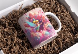 tinker bell 3d effect mug