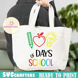 100 days of school funny teacher svg