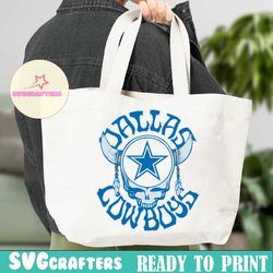 dallas cowboys x grateful dead svg