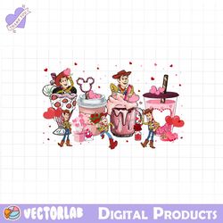 toy story heart coffee disney valentine png