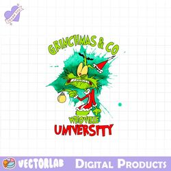 grinchmas and co whovillee university png