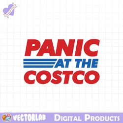 funny panic at the costco svg