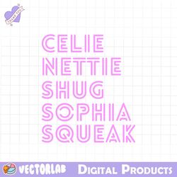 celie nettie shug sophia squeak movie svg