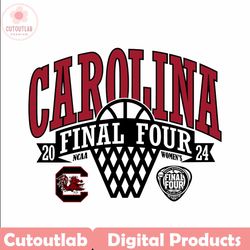 carolina final four 2024 womens basketball svg