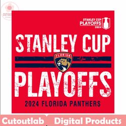 stanley cup playoff 2024 florida panthers svg