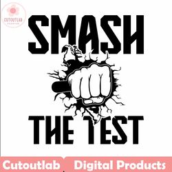 smash the test fists testing day png