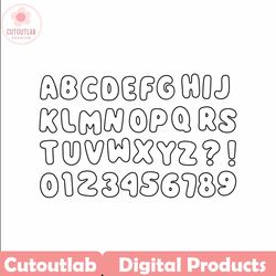 bubble font svg, bubble letters svg, bubble alphabet svg, doodle letters svg, bubble font png