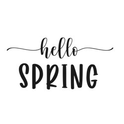 hello spring doormat svg | hello svg