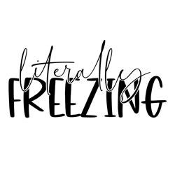 literally freezing, winter svg , png