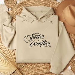 sweater weather svg, fall svg, fall sign