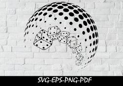 dice svg files | dice cut files | dice vector files | dice clip art | cnc files | 3d dice | dice world | casino svg | la