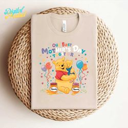 -our first mothers day together pooh bear png
