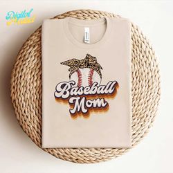 leopard baseball mom happy mothers day png