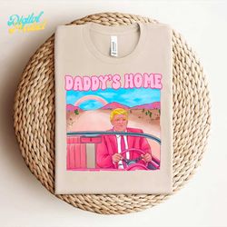 daddys home donald trump pink png-