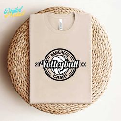 Volleyball Camp svg, Volleyball SVG, camp svg, digital cutting file, cricuit, shirt design, volleyball emblem, volleybal