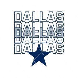 dallas cowboys logo star svg digital download