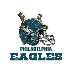 philadelphia eagles helmet deer antlers svg digital download