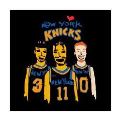 nova knicks i love new york basketball team players svg