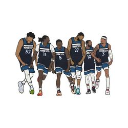 basketball players minnesota timberwolves team png