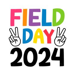 field day 2024 school life svg digital download files