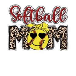 funny softball mom baseball smiley face png