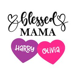 blessed mama svg digital download files
