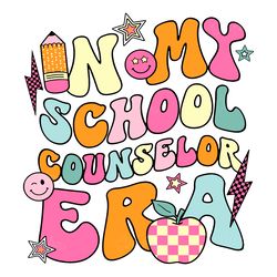 in my school counselor era png digital download files