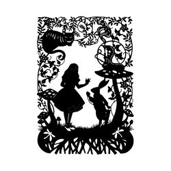 alice in wonderland svg digital download files