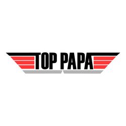 top papa cut file, papa svg, father's day cut file, grandpa svg, grandpa shirt, papa top,