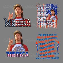 joe dirt merica sublimation png file digital download files