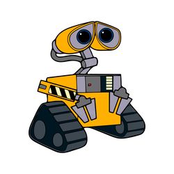 layered, wall e svg, wally svg, robot svg