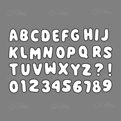 bubble font svg, bubble letters svg, bubble alphabet svg, doodle letters svg, bubble font