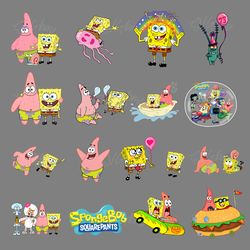 mademark x spongebob squarepants png bundle