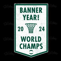 banner year 2024 world champs celtics svg