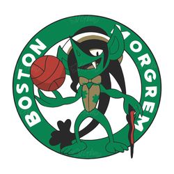 boston celtics x morgrem mashup 2024 svg