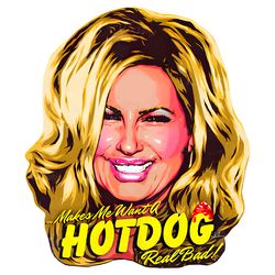 legally blonde makes me want a hot dog real bad png