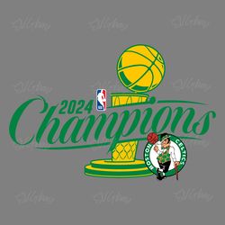 2024 nba champions boston celtic trophy svg