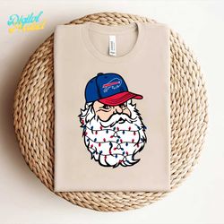 santa buffalo bills football svg digital download