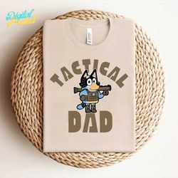 tactical dad bandit heeler bluey father svg