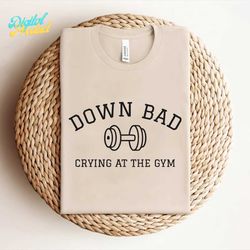 -down bad crying at the gym taylor song svg