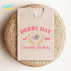 retro derby day est 1875 kentucky png