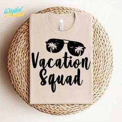 vacation squad svg, beach svg, summer