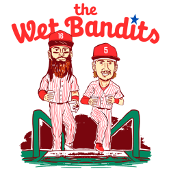 the wet bandits philadelphia phillies baseball png