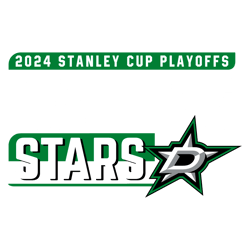 Dallas Stars 2024 Playoffs Hockey Svg Digital Download