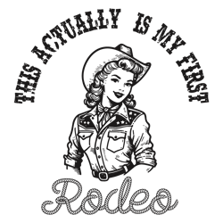 this actually is my first rodeo coastal cowgirl svg