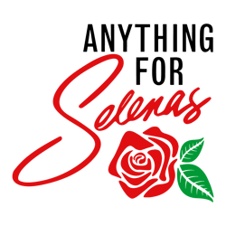 retro anything for selenas roses svg