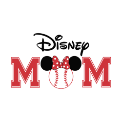 baseball disney mom minnie head svg