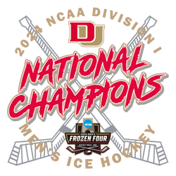 denver pioneers national champions men's ice hockey svg