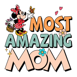 most amazing mom minnie mama svg