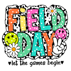 field day let the games begin svg